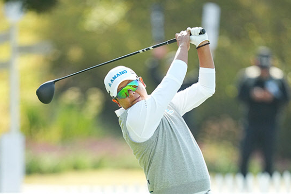 김연섭,강력한 티샷 공략